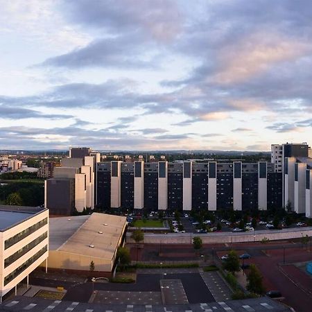 Trendy 10Th Floor Studio Apartment Glasgow Exterior foto
